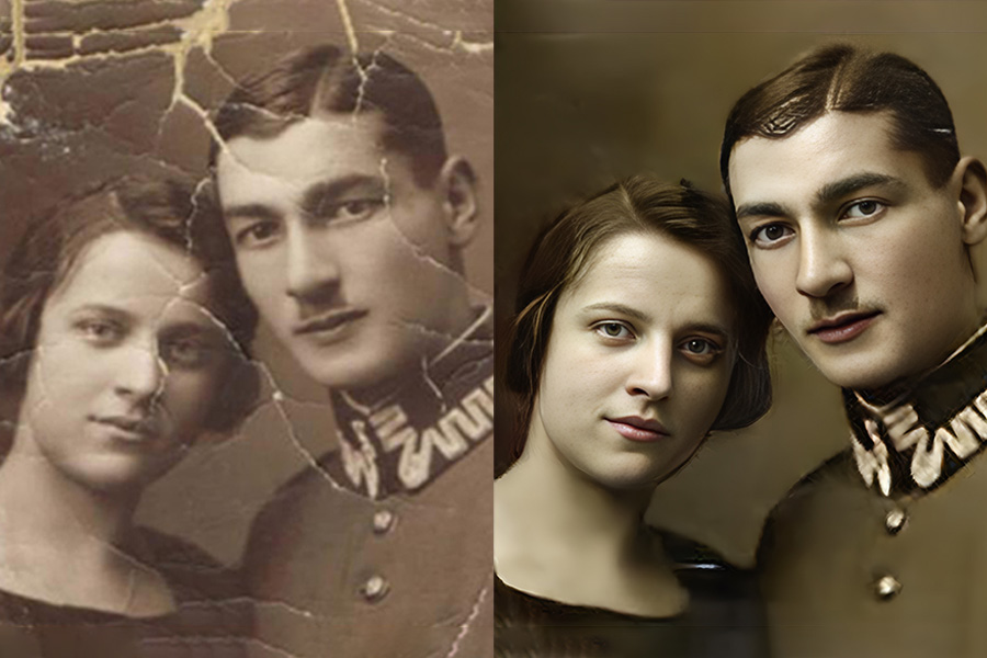 The Magic of Bringing Faded Photographs Back to Life